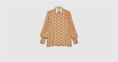 chemise gucci ananas|Chemises Luxe Femme .